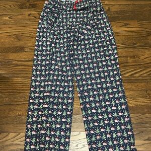 Vineyard Vines Kids Navy Holiday Pajama Pants